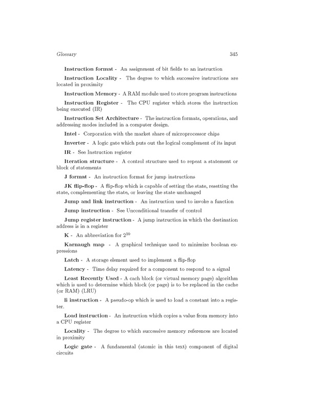 Computer Organization with MIPS - Page 345